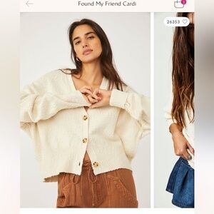 Free People - Found My Friend Cardigan
